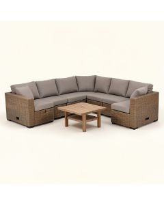 Kenwick 17 Piece Sectional Seating Group With Cushions (synthetic illustration; no displayed measurements)