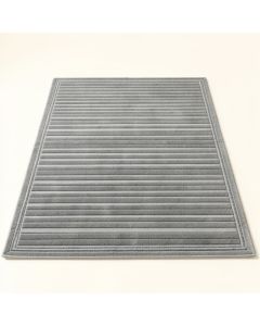 Flint Bridge Rectangular Outdoor Rug - Gray (synthetic illustration; no displayed measurements)