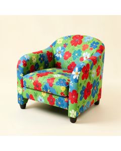 Jacey Floral Kids Club Chair (synthetic illustration; no displayed measurements)