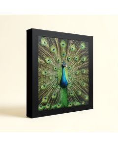Peacock Puzzle By Valentina Harper - Wrapped Canvas Print (synthetic illustration; no displayed measurements)