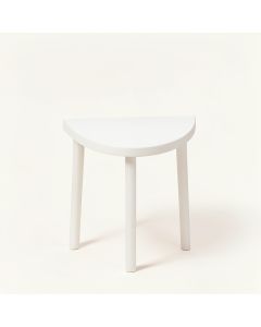 Laurel Dale Compact Balcony Table - White (synthetic illustration; no displayed measurements)