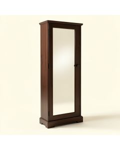 Trinh Led Light Free Standing Jewelry Armoire With Mirror (synthetic illustration; no displayed measurements)