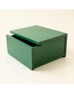 Cove Bend Small-Parts Storage Drawer Cabinet - Green (synthetic illustration; no displayed measurements)