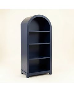 Brook Bridge Freestanding Bookcase - Navy (synthetic illustration; no displayed measurements)