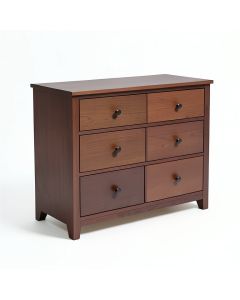 Lockridge 6 Drawer Double Dresser (synthetic illustration; no displayed measurements)