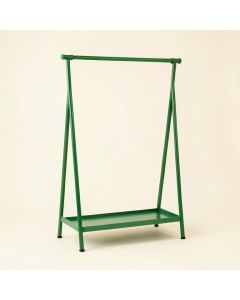 Shore Bridge Empty Garment Rack - Green (synthetic illustration; no displayed measurements)