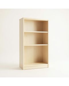 Shore Crest Freestanding Bookcase - Ivory (synthetic illustration; no displayed measurements)