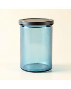 Cliff Bridge Storage Canister With Lid - Blue (synthetic illustration; no displayed measurements)