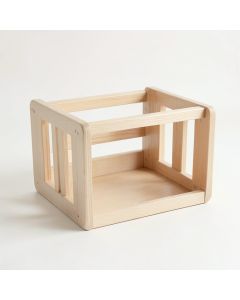Olive Canyon Empty Furniture-Style Pet Crate - Beige (synthetic illustration; no displayed measurements)