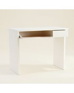 Flint Arc Writing Desk (synthetic illustration; no displayed measurements)