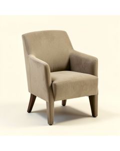 Naoma Script Slipcovered Upholstered Dining Chair (synthetic illustration; no displayed measurements)
