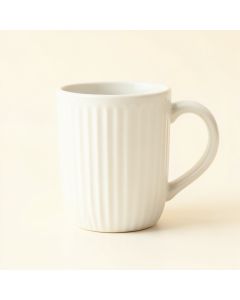 Alder Bend Ceramic Mug - White (synthetic illustration; no displayed measurements)