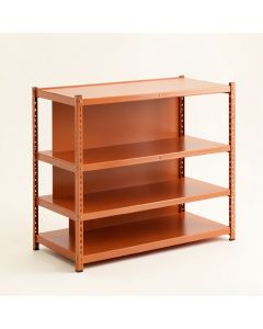 Wren Crossing Desktop Shelving Unit - Terracotta (synthetic illustration; no displayed measurements)