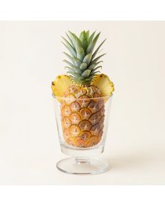 Pineapple Serving 128 Oz . Beverage Dispenser (synthetic illustration; no displayed measurements)