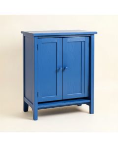 Birch Dell Wall-Mounted Laundry Cabinet - Blue (synthetic illustration; no displayed measurements)