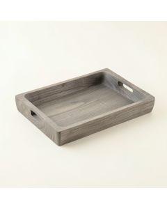 River Bend Serving Tray - Gray (synthetic illustration; no displayed measurements)