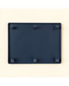 Wren Dell Empty Wall-Mounted Tool Organizer Panel - Navy (synthetic illustration; no displayed measurements)