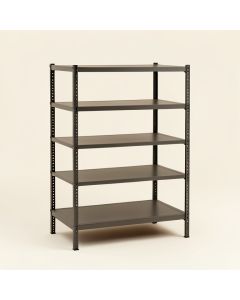 5-Tier Kitchen Standing Storage Shelf Space Saver (synthetic illustration; no displayed measurements)