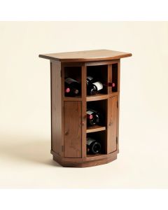 Briese Aster High Bar With Wine Storage (synthetic illustration; no displayed measurements)