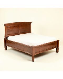 Clermont Solid Sheesham Wood Platform Bed (synthetic illustration; no displayed measurements)