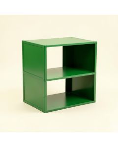Flint Dell Desktop Shelving Unit - Green (synthetic illustration; no displayed measurements)