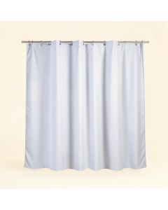 Vinyl Shower Curtain Liner (synthetic illustration; no displayed measurements)