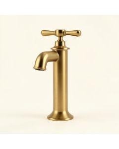 Kingston Double Handle Floor Mounted Clawfoot Tub Faucet (synthetic illustration; no displayed measurements)