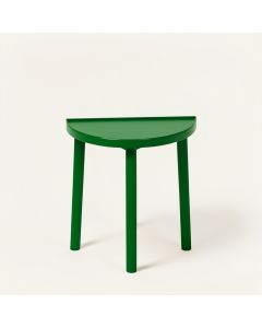 Clay Crest Compact Balcony Table - Green (synthetic illustration; no displayed measurements)