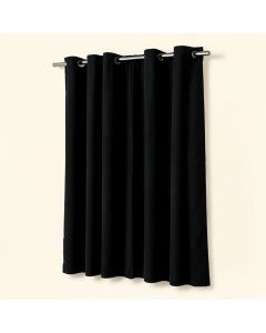 Linen Solid Max Blackout Grommet Single Curtain Panel (synthetic illustration; no displayed measurements)