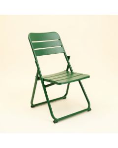 River Bend Folding Outdoor Chair - Green (synthetic illustration; no displayed measurements)