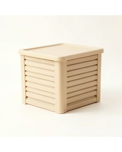 Birch Bluff Closed Outdoor Storage Box - Beige (synthetic illustration; no displayed measurements)