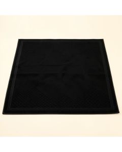 Dune Brook Rectangular Outdoor Rug - Black (synthetic illustration; no displayed measurements)