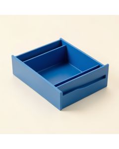 Shore Branch Empty Pantry Drawer Organizer Insert - Blue (synthetic illustration; no displayed measurements)