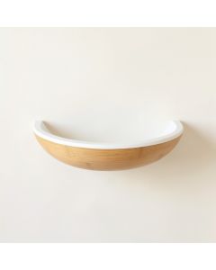 Fern Edge Wall-Mounted Cat Perch - White (synthetic illustration; no displayed measurements)