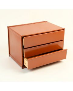 Slate Arc Under-Desk Drawer Unit (synthetic illustration; no displayed measurements)