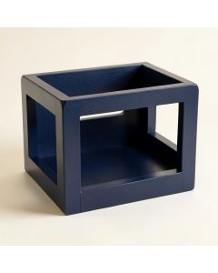 Maple Dell Empty Furniture-Style Pet Crate - Navy (synthetic illustration; no displayed measurements)