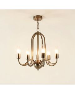 Kristofer 5 - Light Lantern Drum Chandelier (synthetic illustration; no displayed measurements)