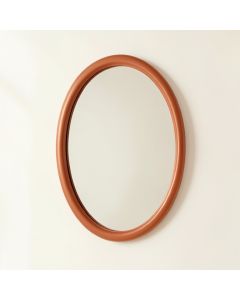 Clay Bluff Framed Wall Mirror - Terracotta (synthetic illustration; no displayed measurements)