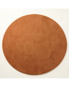 Fern Bridge Round Area Rug - Terracotta (synthetic illustration; no displayed measurements)