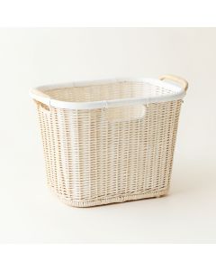 Brook Bridge Laundry Hamper - White (synthetic illustration; no displayed measurements)