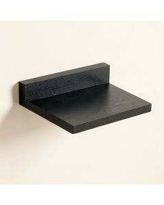 Cove Dell Wall-Mounted Cat Perch - Black (synthetic illustration; no displayed measurements)