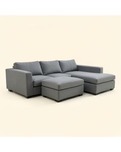 Caswell 112 '' Wide Velvet Right Hand Facing Sleeper Sectional (synthetic illustration; no displayed measurements)