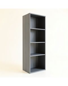 Hill Branch Narrow Cubby Tower - Gray (synthetic illustration; no displayed measurements)