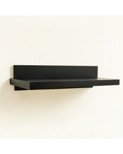 Cove Brook Wall-Mounted Shelf - Black (synthetic illustration; no displayed measurements)