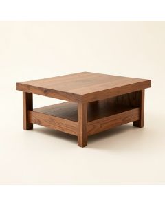 Adharv Solid Wood Coffee Table With Storage (synthetic illustration; no displayed measurements)