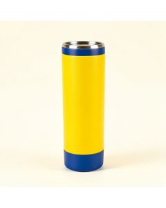 Bird With Sunflower 16 Oz Travel Tumbler (synthetic illustration; no displayed measurements)