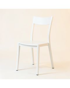 Meadow Bridge Dining Chair - White (synthetic illustration; no displayed measurements)