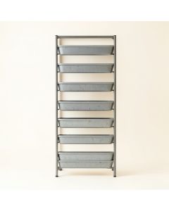 River Bend Empty Vertical Garden Frame - Gray (synthetic illustration; no displayed measurements)