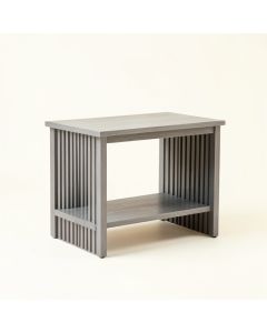 Aspen Bluff Small Writing Desk - Gray (synthetic illustration; no displayed measurements)