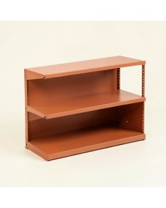 Reed Bluff Desktop Shelving Unit - Terracotta (synthetic illustration; no displayed measurements)